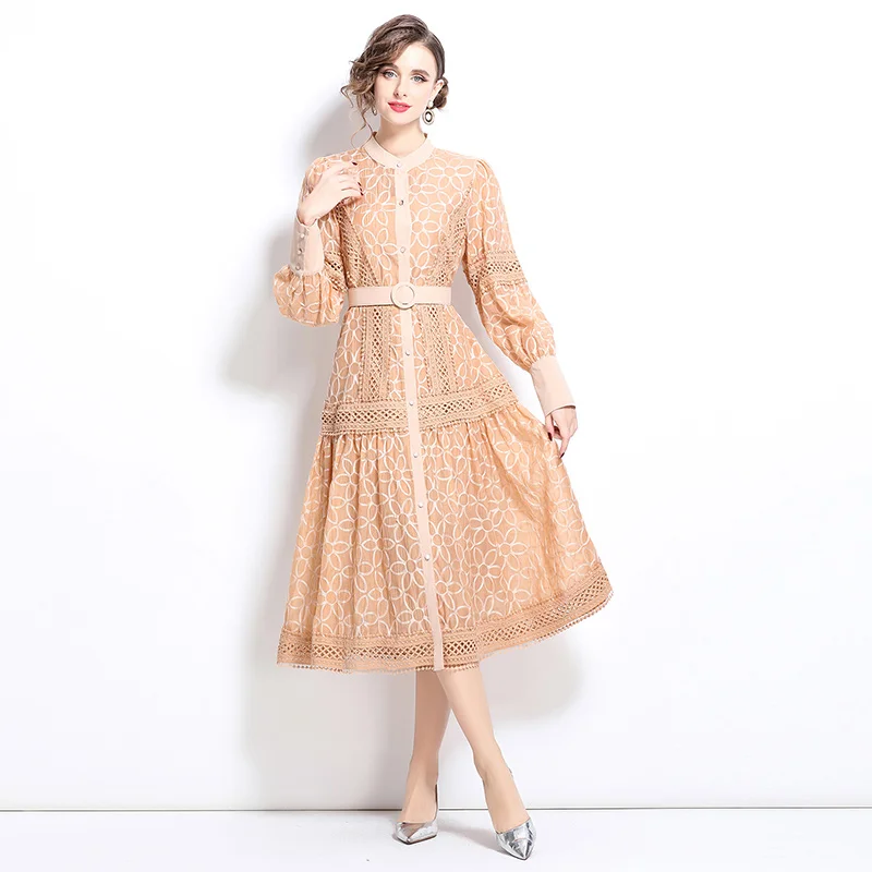 Droma 2025 new design high quality fashion elegant embroidered dresses women most beautiful evening party dress
