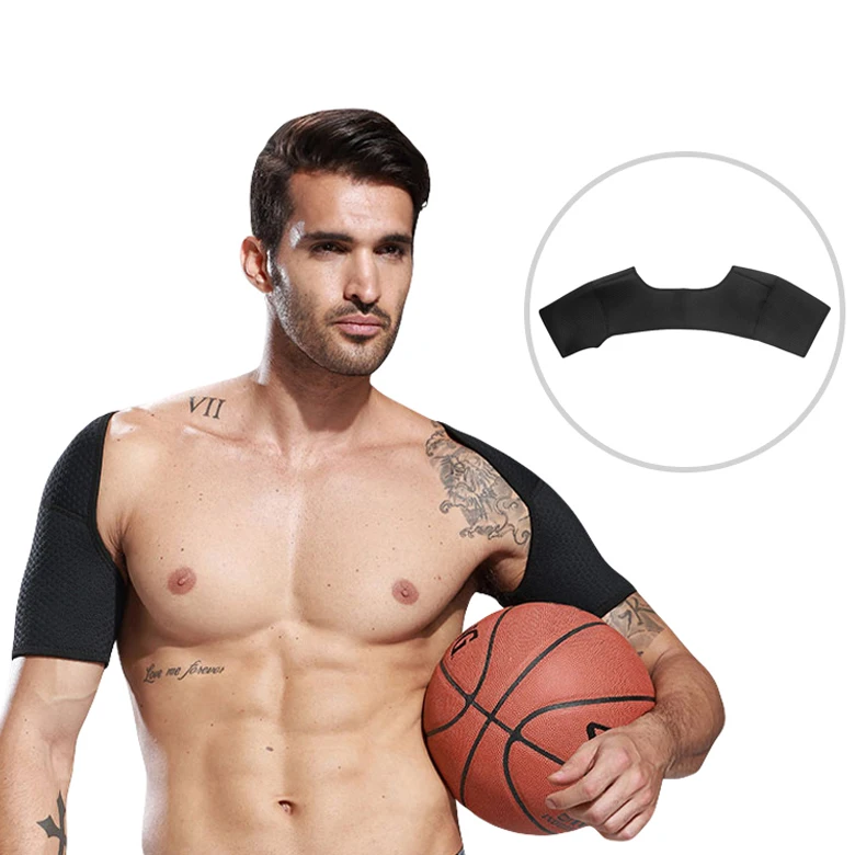 Wholesale Professional Sports Men Shoulder Dislocation Warm Double Shoulder Fitness Protector Shoulder Protector