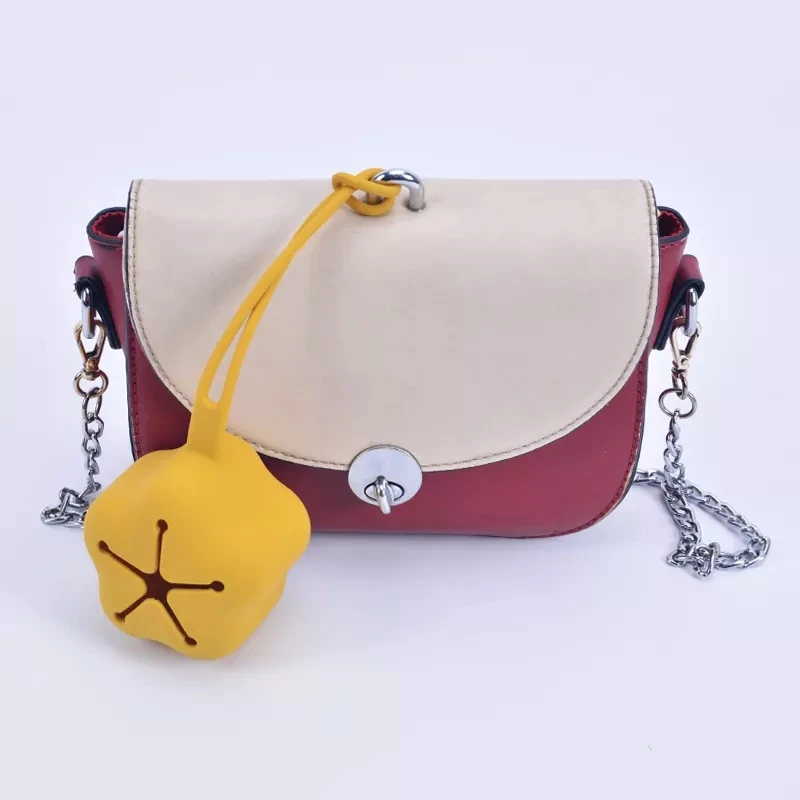 Custom Chew Teether Pacifier Holder Rubber Teether Baby Nipple Case Silicone Soother Clip Pacifier Bag