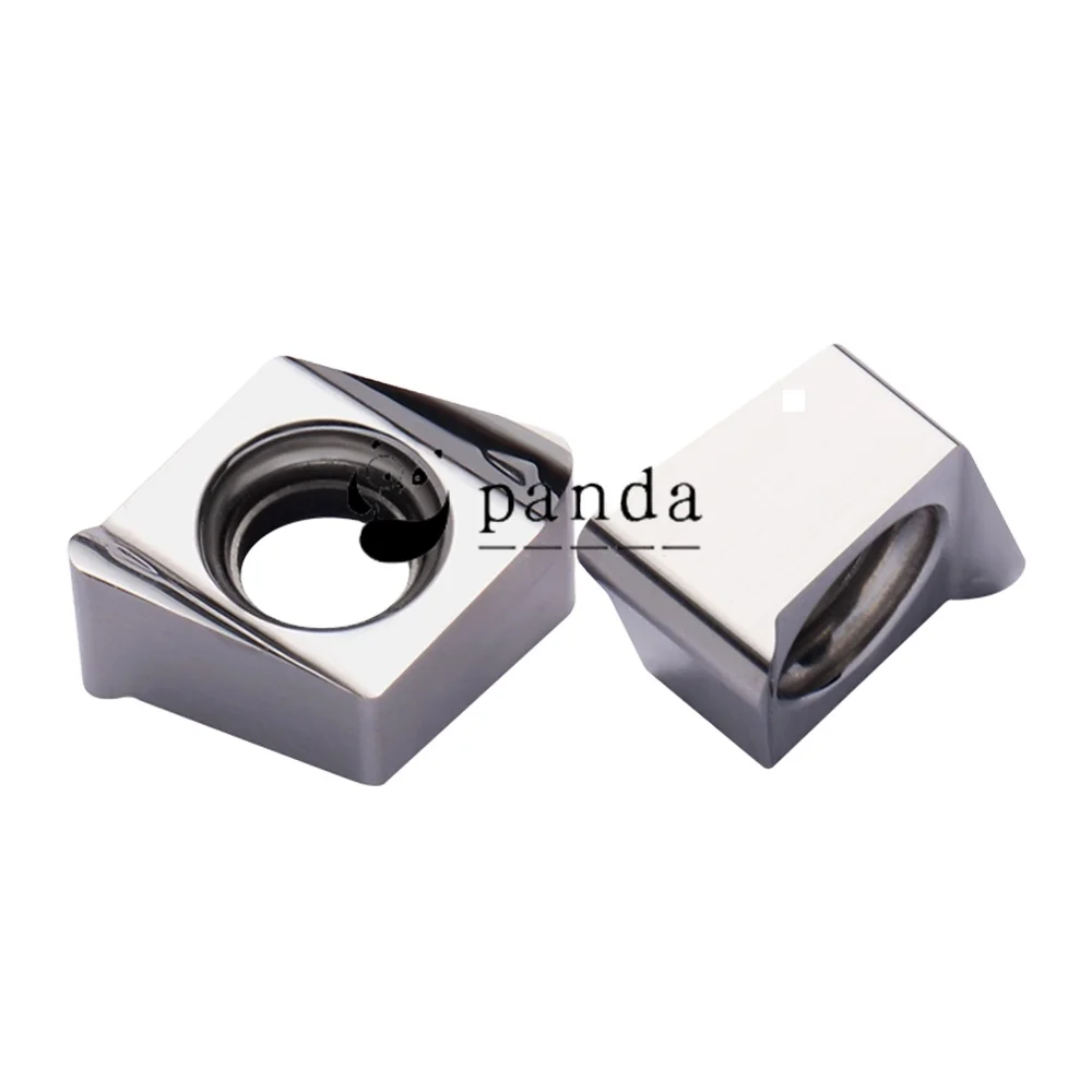 PANDA Aluminum with fast-forward feed inserts 4NKT060308-GM 4NKT06 4NKT060308 4NKT GM Peripheral grinding outer round turning