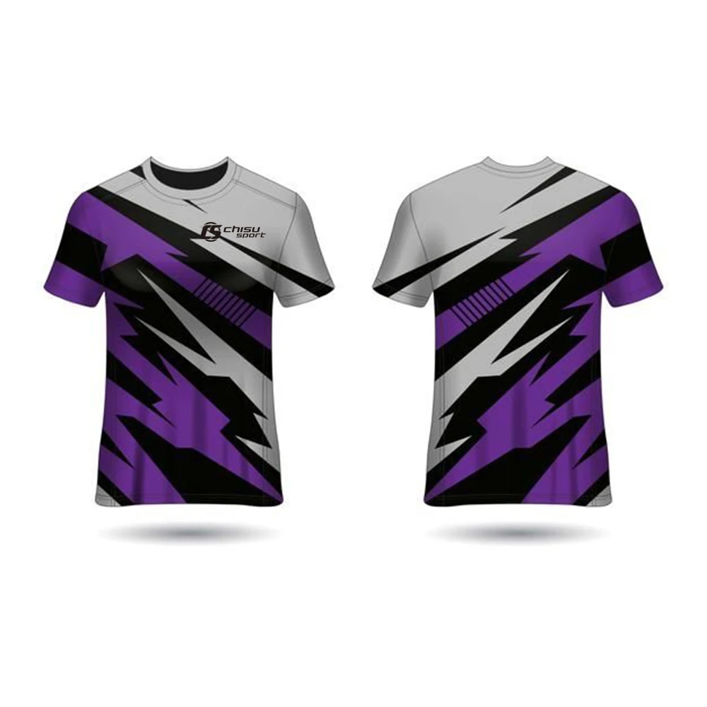 Sublimated best team game pro jersey shirts Quick Dry Gaming T Shirt Men Quick Dry Gaming T Shirt Custom Gaming Jerseys Esports