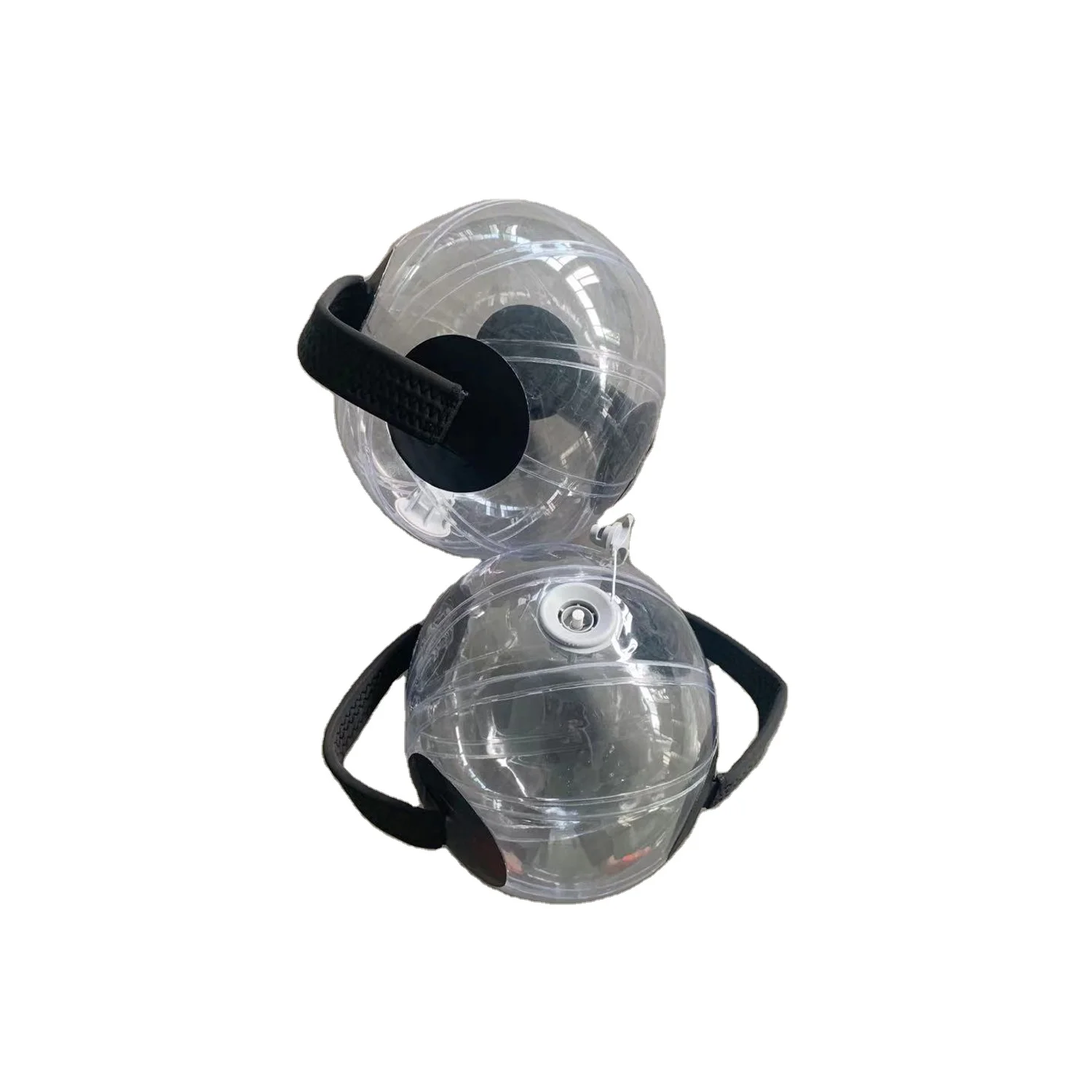Sports water polo ball  fitness  semi-permeable color with handle inflatable dumbbell water injection