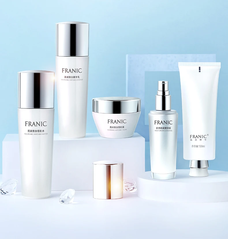 FRANIC Jasmine extract skin care sets flower secret depth moisturizing cream moisturizing toner moisturizing lotion