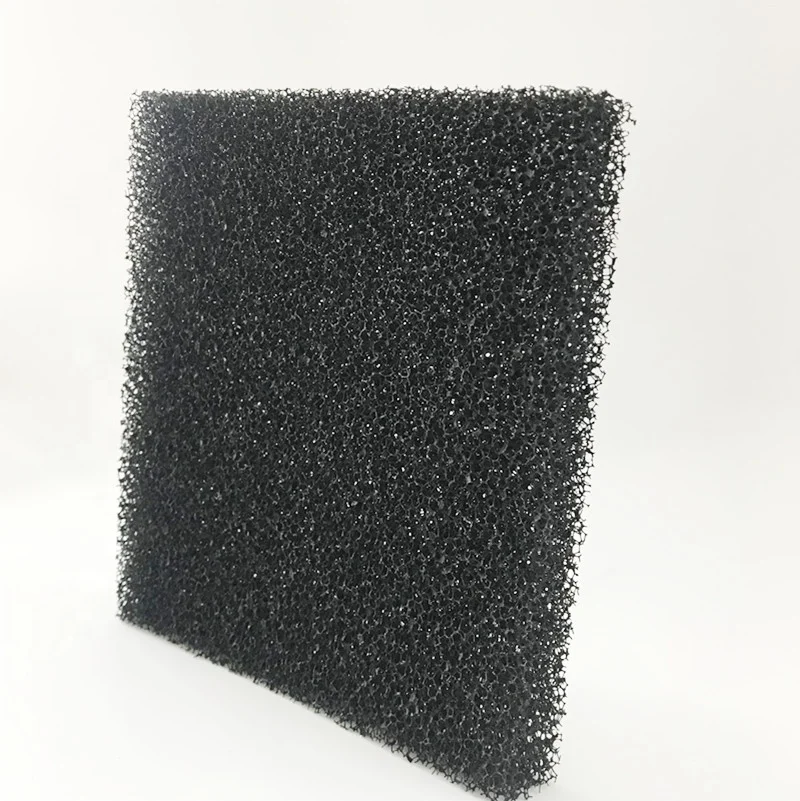 Activated Carbon Sponge Filter Odor Absorbing Carbon Filter Material