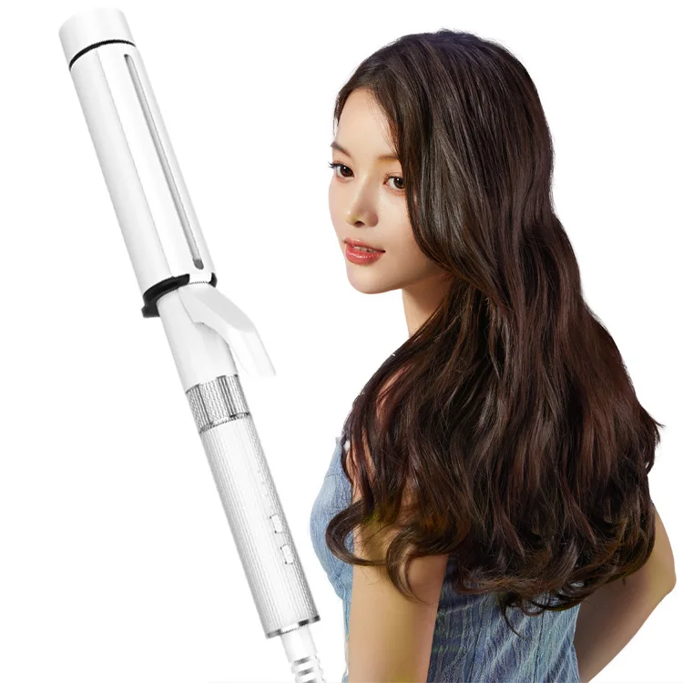 Tiktok Hot Sales 90s Fast Heating Hair Curler Salon Hair Curling Machine Iron White Hair Crimper