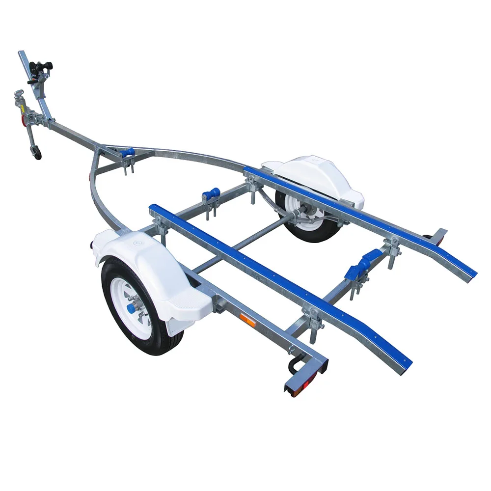 boat & watercraft trailers trailer boat double rolled boottrailer