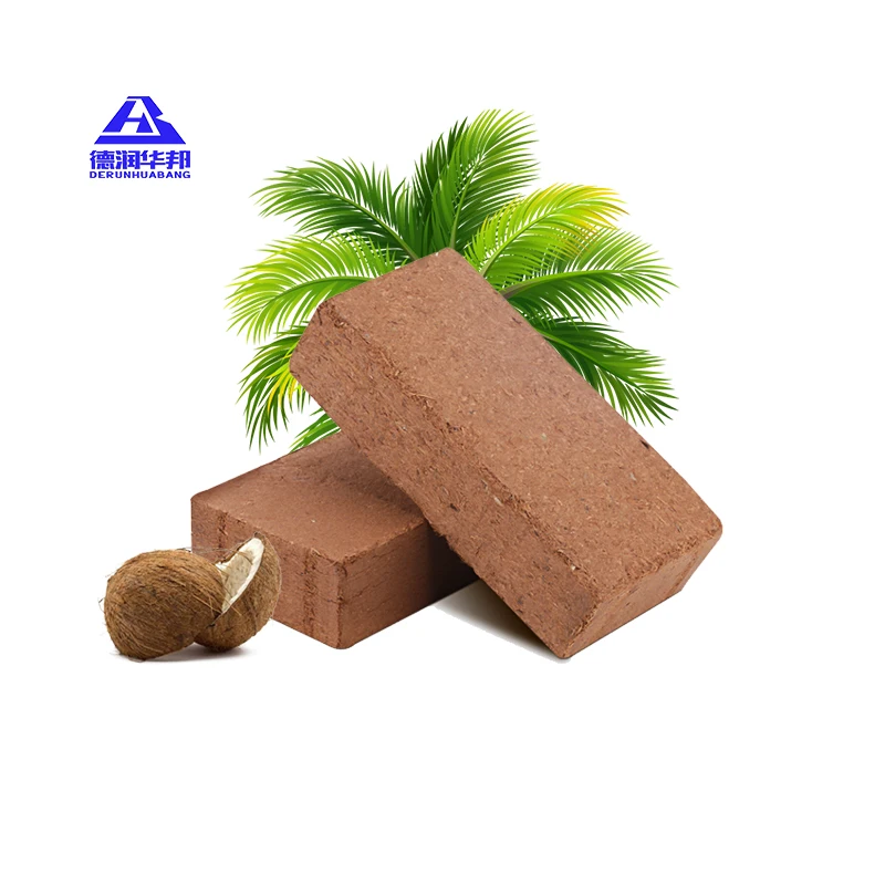 Easy to soak and produce a large amount of coconut bran coconut bricks coconut soil, soilless culture substrate nutrient soil