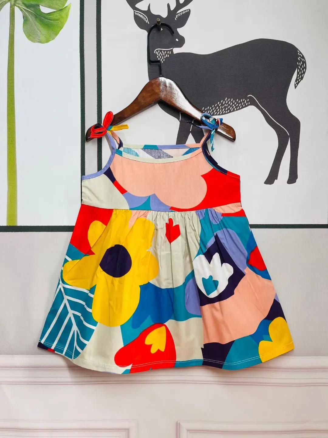 High quality summer party dress kids clothes baby girl dresses