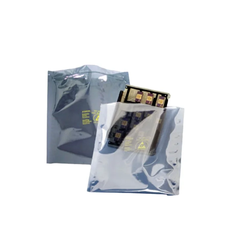 ESD Antistatic Shielding Zip Lock Bag Static Shielding Bag for PCB Packing