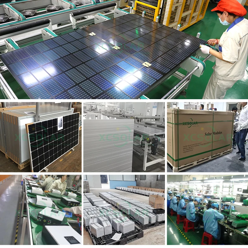 High Performance 5kw 10kw 15kw 20kw On Grid Off Grid Hybrid Solar Power System with Lithium Battery Solar Battery Storage Energy