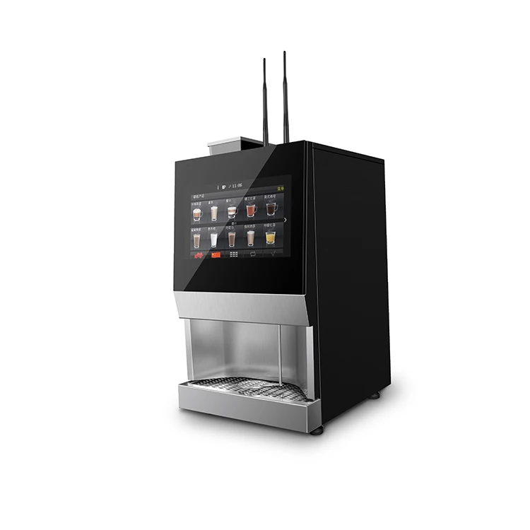 
China coffee pod coffee machine fully automatic coffee maker with fresh milk module 
