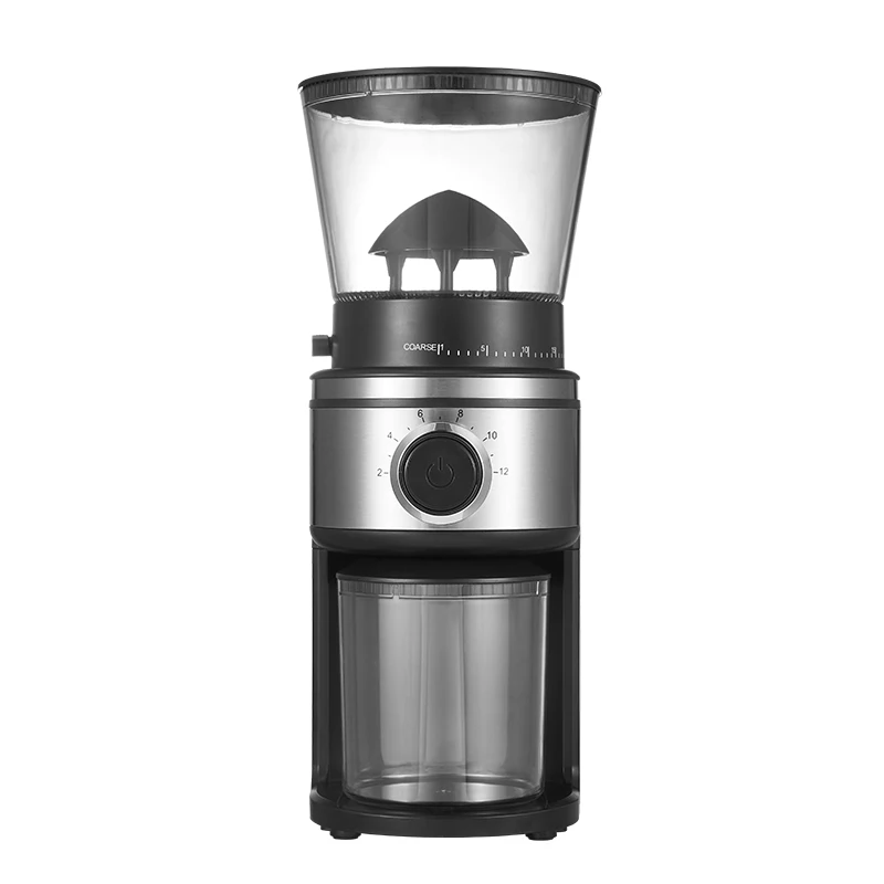 Factory direct sale Commercial powerful Burr With Porta Filter Holder coffee grinders milling Coffee Bean Grinderr