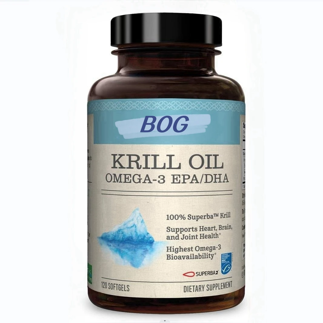 Wholesale Antarctic Krill Oil 2000mg With Astaxanthin Omega-3 EPA DHA 100% Pure Premium Heavy Metal Tested Non GMO