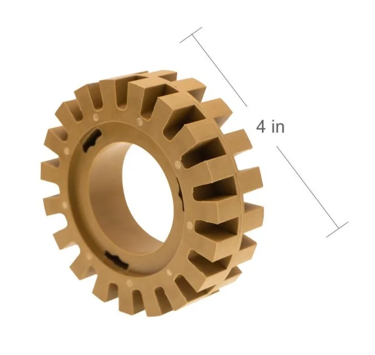 4 Inch DBS Decal Eraser Wheel For Water Based Paint