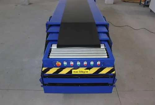 Platform mobile Telescopic truck loading belt conveyor