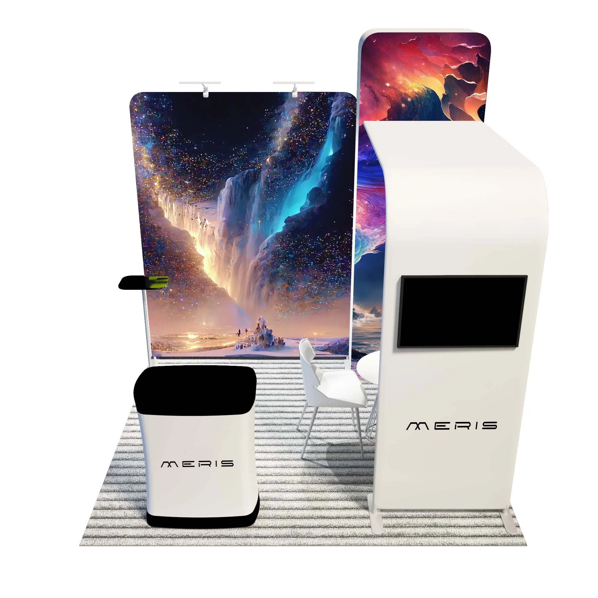 A-New Fashionable 10x20 Aluminum Portable Exhibition Booth trade show booth modular exhibition booth modern