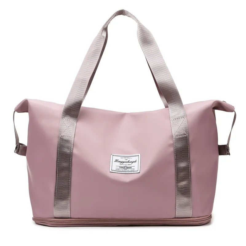 Большая вместительная Складная Туристическая Сумка, расширяемая сумка, Женская Складная Водонепроницаемая спортивная сумка для путешествий