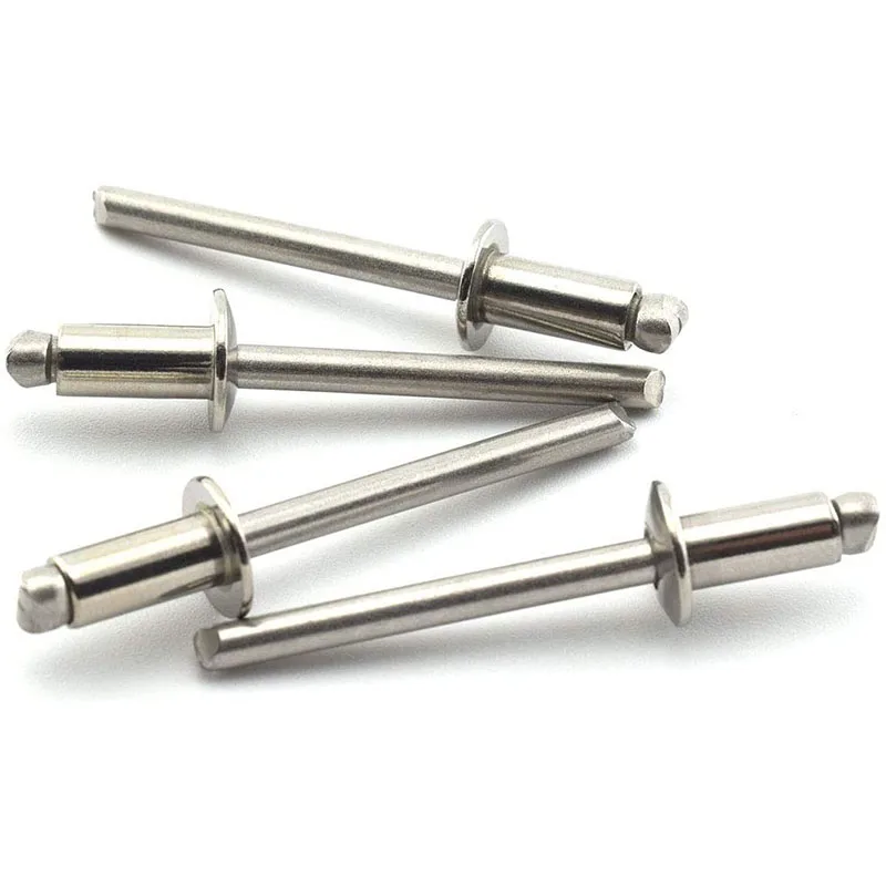 Zinc plated Blind Rivet Aluminium Steel Open Type Blind Rivet Aluminum Boat Rivets