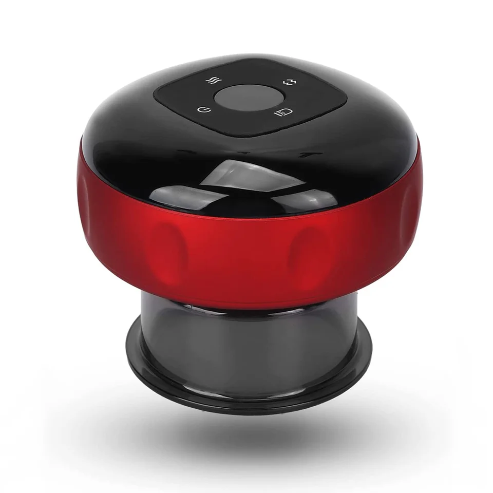 Portable Electric Vacuum Cupping Set Heating Cupping Cups Massage Suction Cups With Lcd Display