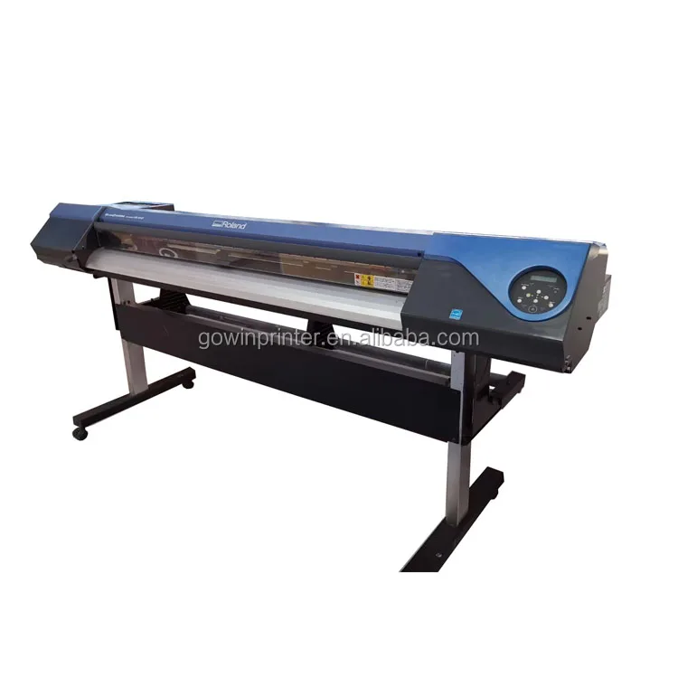 Vinyl sticker printing and cutting Machine Used Roland VS640 Print and Cut Digital Inkjet Printer without Dx7 Printhead on sale