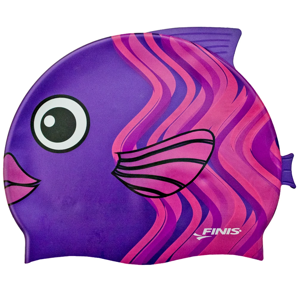Durable 100% silicone waterproof colorful custom swimming cap