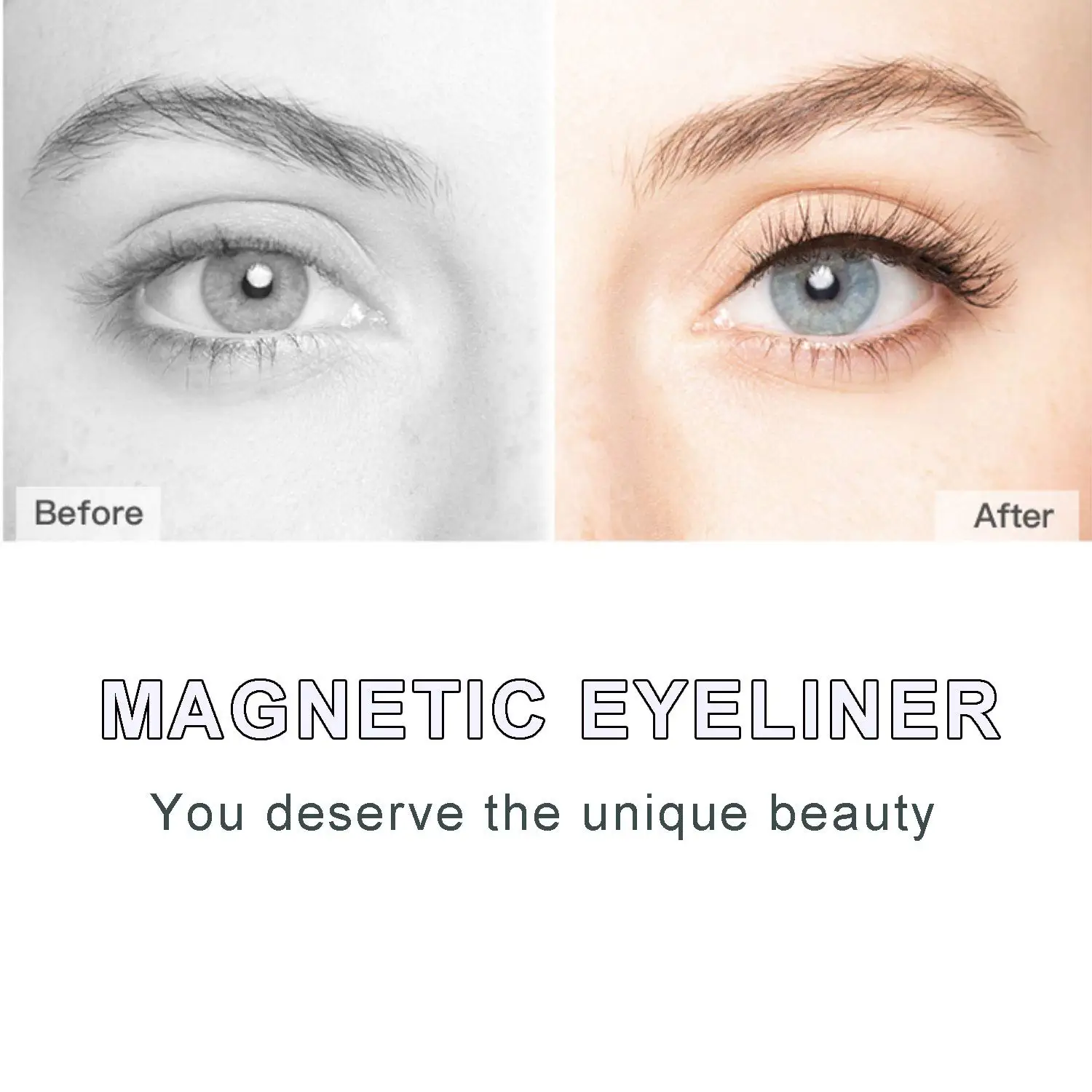 ZZ Beauty 2 секунды для ношения магнитные ресницы роскошные индивидуальные 5D накладные 25 мм