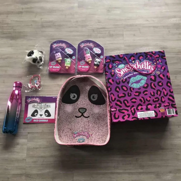 ПВХ панда Блестящий Showbag Дешевые Дети Поп набор