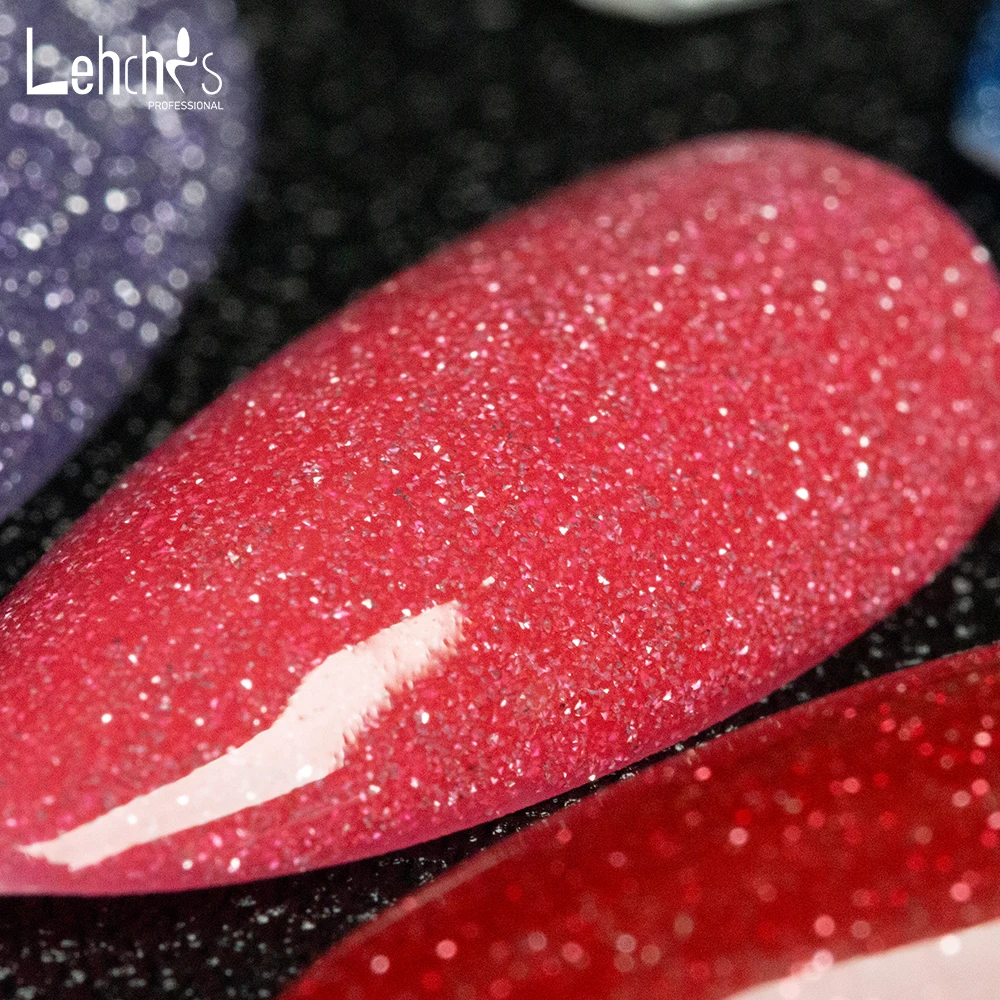 Lehchis Gel Polish Manufacturer Private Label Color Nail Art Salon UV Gel Soak Off Clear Mixing Reflective Thermal Gel Polish