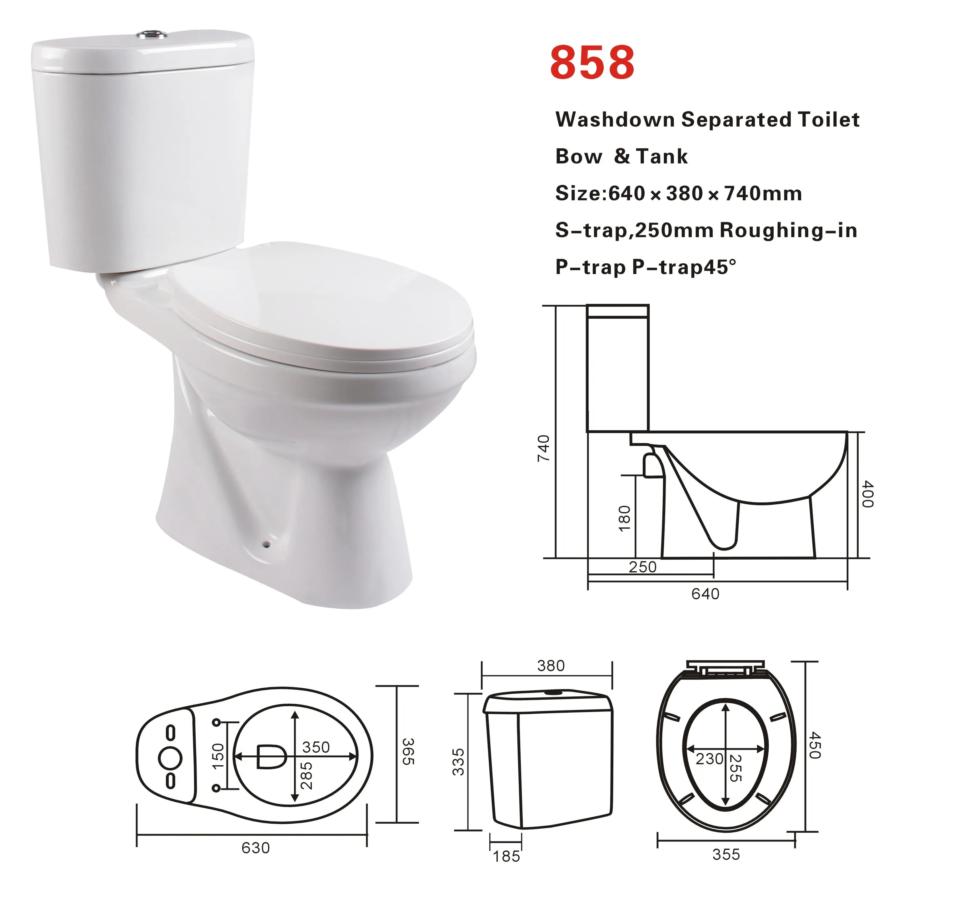 African Hot Sale Bathroom Ceramic Products 2021 Home Bathroom Accessories 500 Sets Household Eco-friendly Sustainable Floor