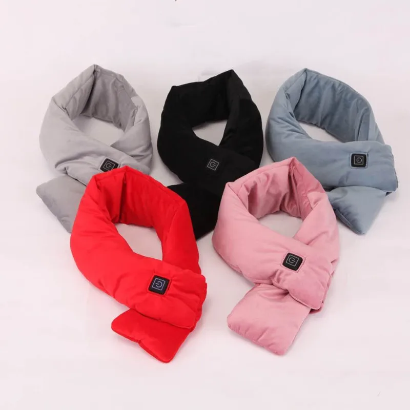 2021 Новый Умный шарф с подогревом и зарядкой от USB зимний шарф с подогревом защита шеи шарф с холодным обогревом