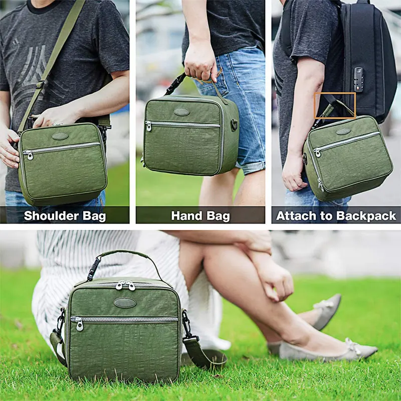 Lunch Box For Adults Men Women Kids Insulated Lunch Bag Reusable Lunch Tote bag Cooler Bag To Keep Food Fresh And Warm For Work