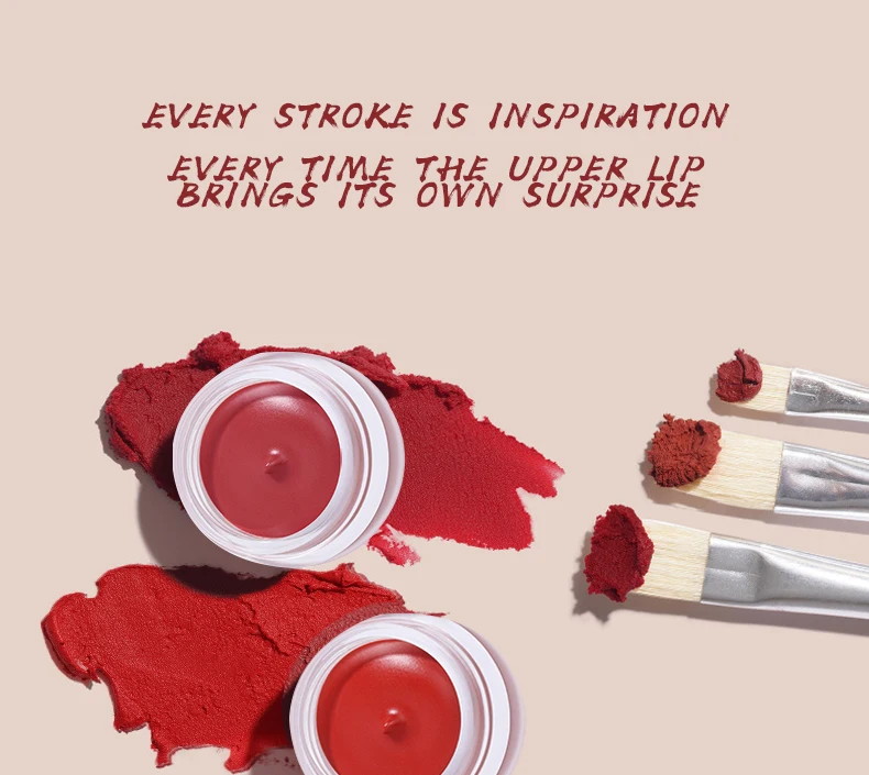 CNL-033 High Quality OEM 3 Colors Tint Mousse Smoothing Cream Lip Care Blush Lip Mud