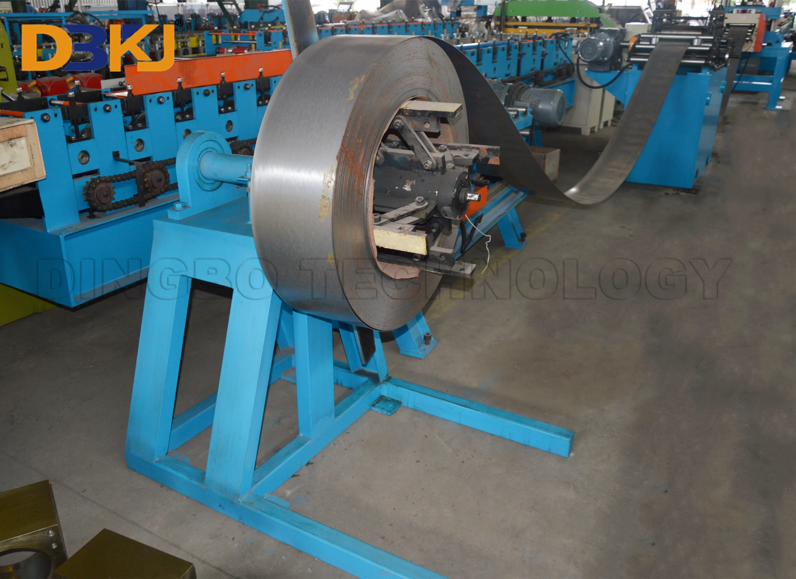 Equipment production of Rack upright roll forming machine Galvanized Racking machine Storage Rack Upright Roll Forming Machine