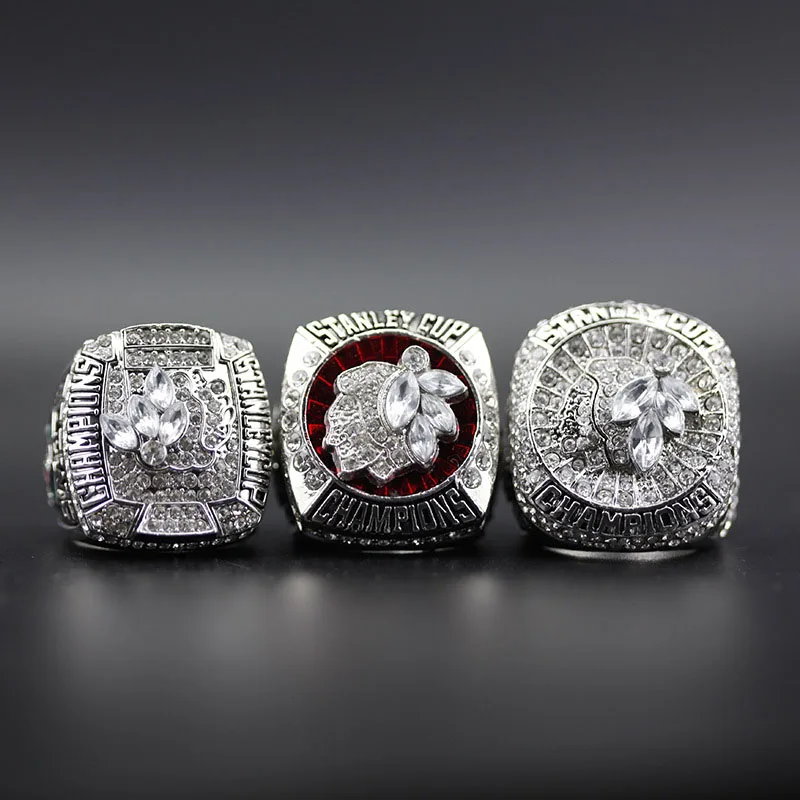 NHL 2010 2013 2015 Chicago Blackhawks чемпионский комплект из 3 предметов