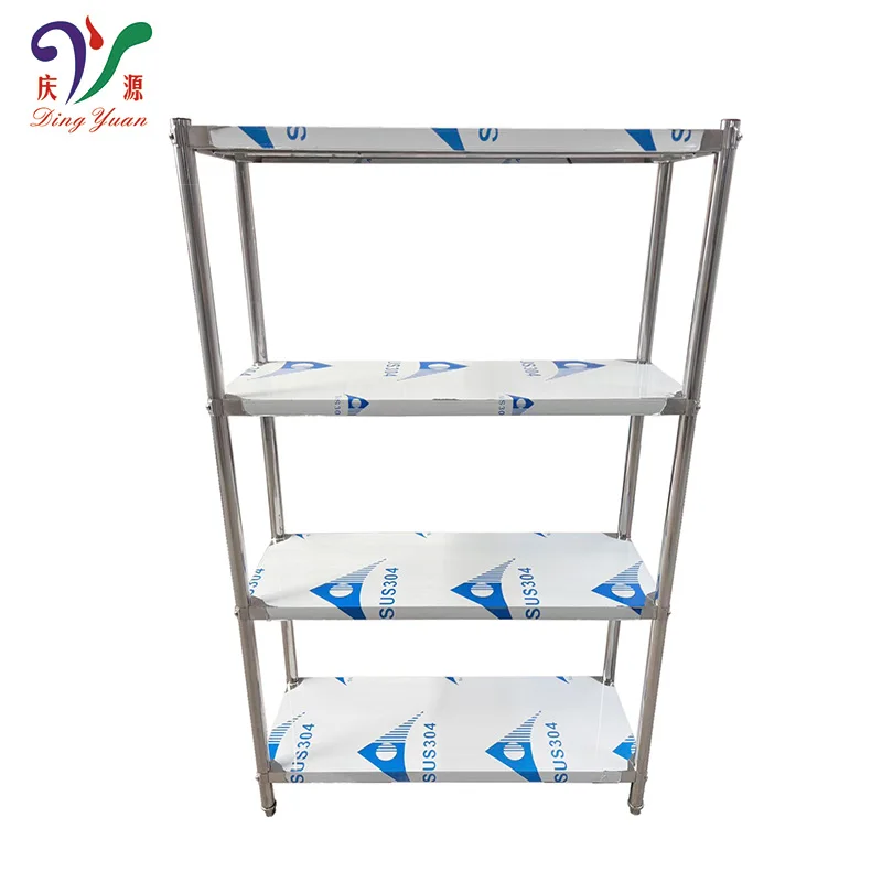 4 tier easy installation bowl plate drying organizer holder stainless steel kitchen plate rack with punch