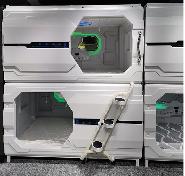Modern Sleeping capsule bed Furniture Sets Sleeping Pod Smart  capsule hotel bunk bed