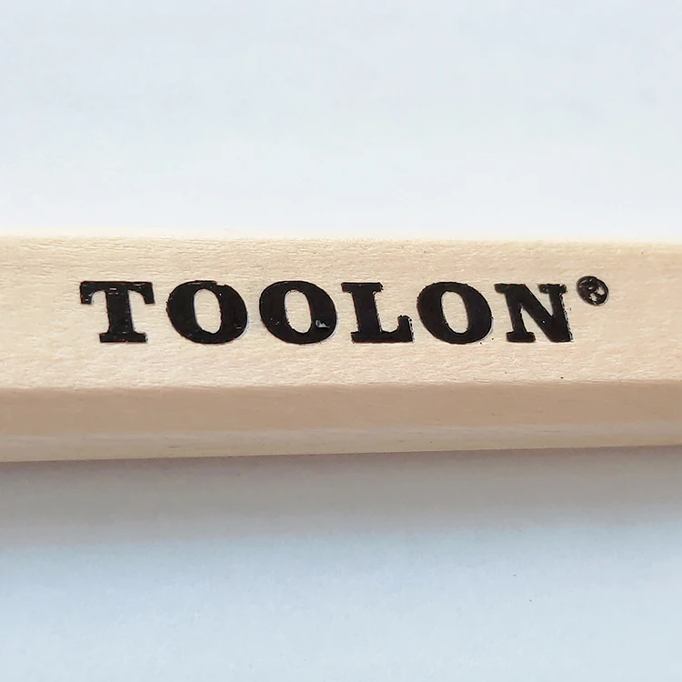 Black color promotional wood carpenter pencil in sharpener manufacturer bulk custom logo pencil packaging