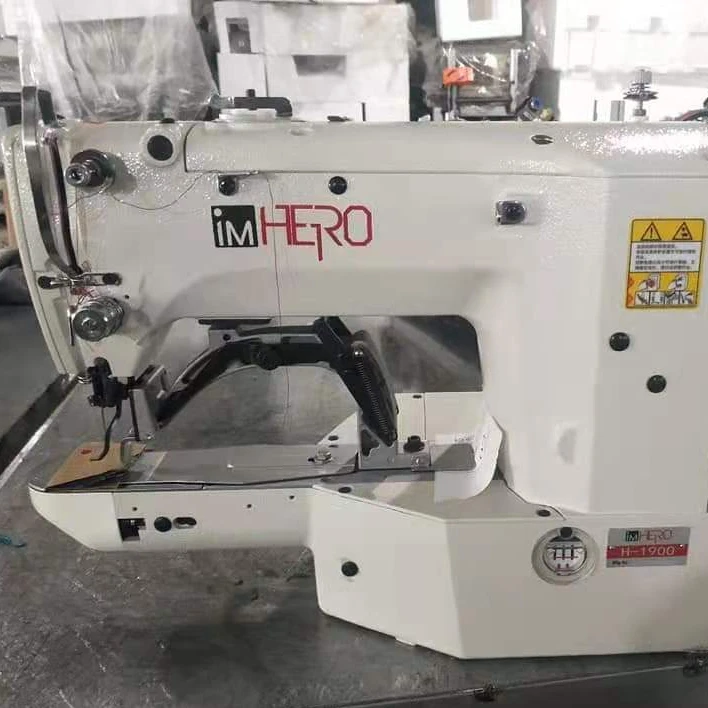 Computer Eyelet Button Holing Industrial Sewing Machine Baseball Cap Making Machine Button Holing Machine