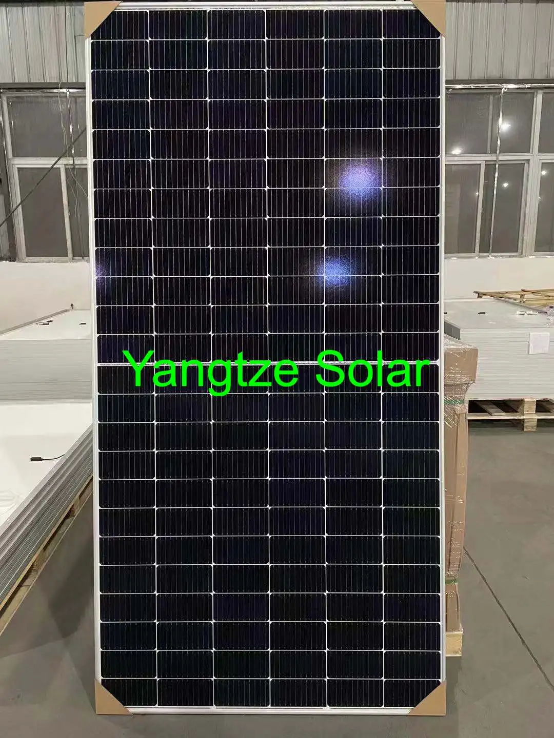 Yangtze Solar 50 kw on grid grid-tied grid-connected solar energy system installed on ground