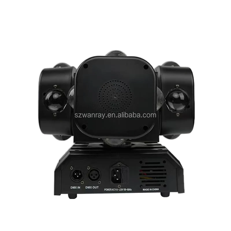 Popular 4 Moving Head Beam 16*10W RGBW with RG Laser Effect Light DJ Disco Party Lights for Bar Club Wedding Party