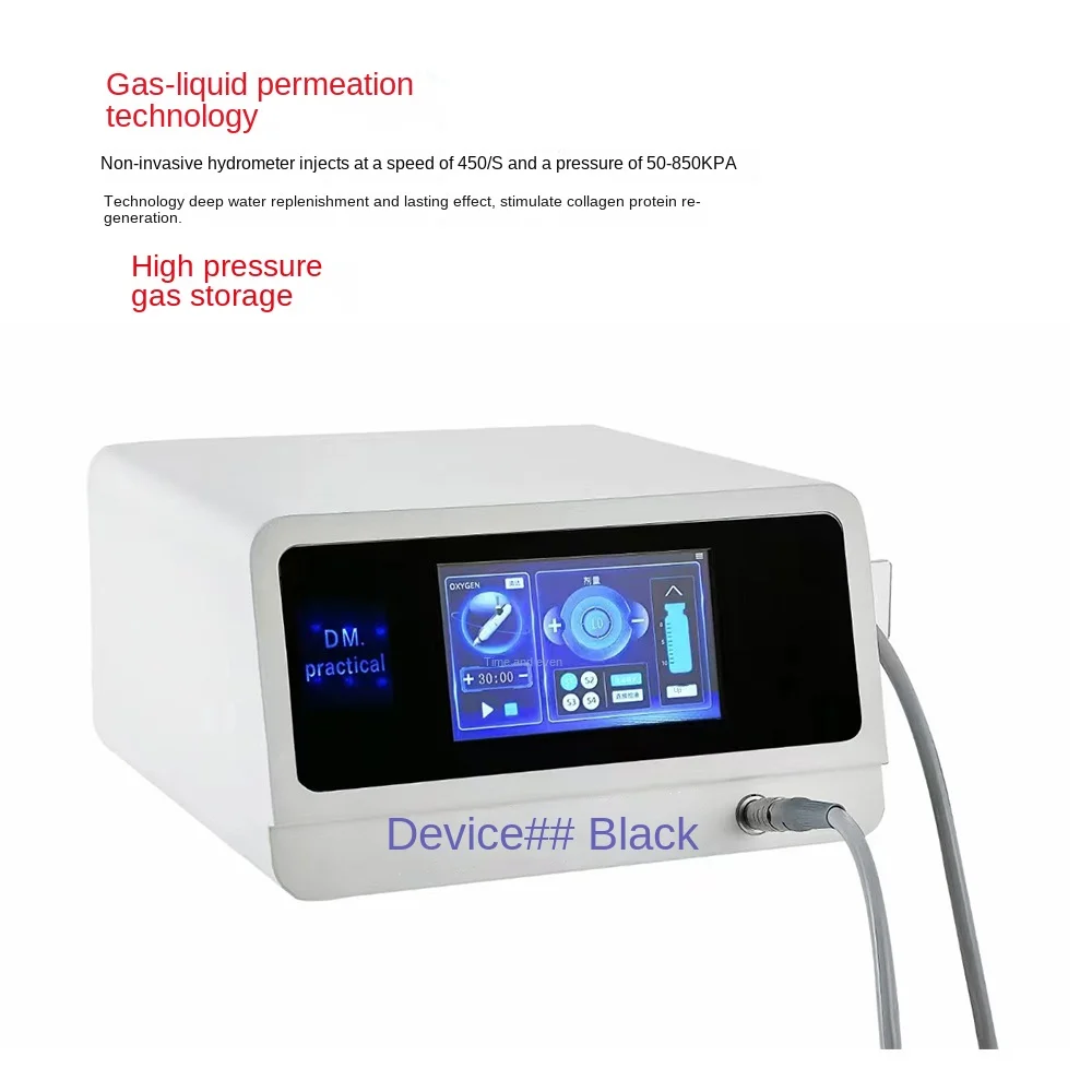 high pressure facial machine skin tightening machine skin analyzer meso gun skin rejuvenation professional electroporation