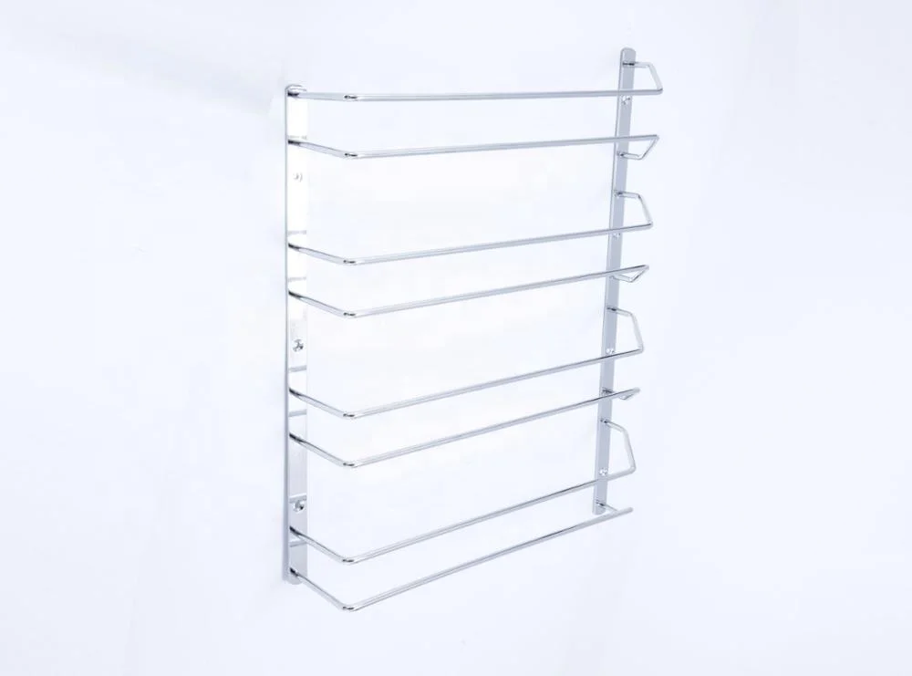 modern ceiling chrome kitchen storage rack cupboard wine bottle hanging hook hanger