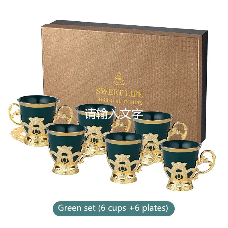 Хорошее качество в Европейском стиле Роскошная Новая кофейная чашка чайная блюдце керамическая кофейный набор чайный