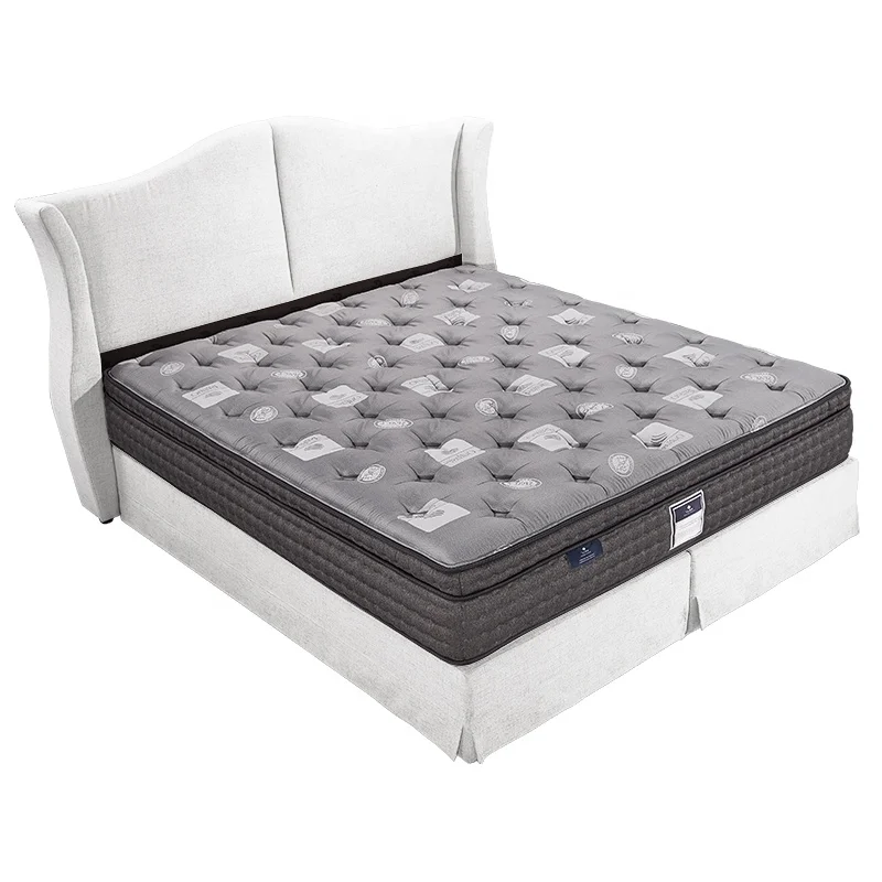 Dorlux High Quality Modern Hotel Bed Pocket Coil Spring Foam Bed  Mattress