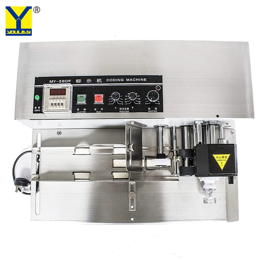 
MY-380F Portable Hot Ink Roll Date Coder Label Printing Machine for Foil Bag 