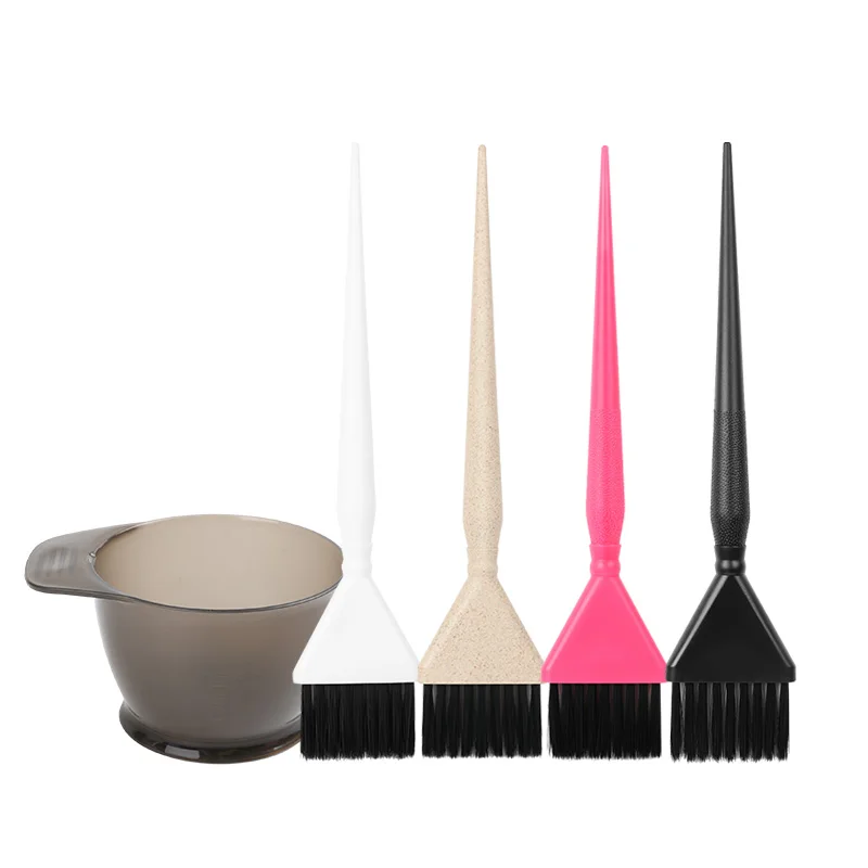 Private Label Salon Barber Hair Bleach Dyeing Tool Hair Salon Color Dye Brush OEM Professional Hair Coloring Tint Brush