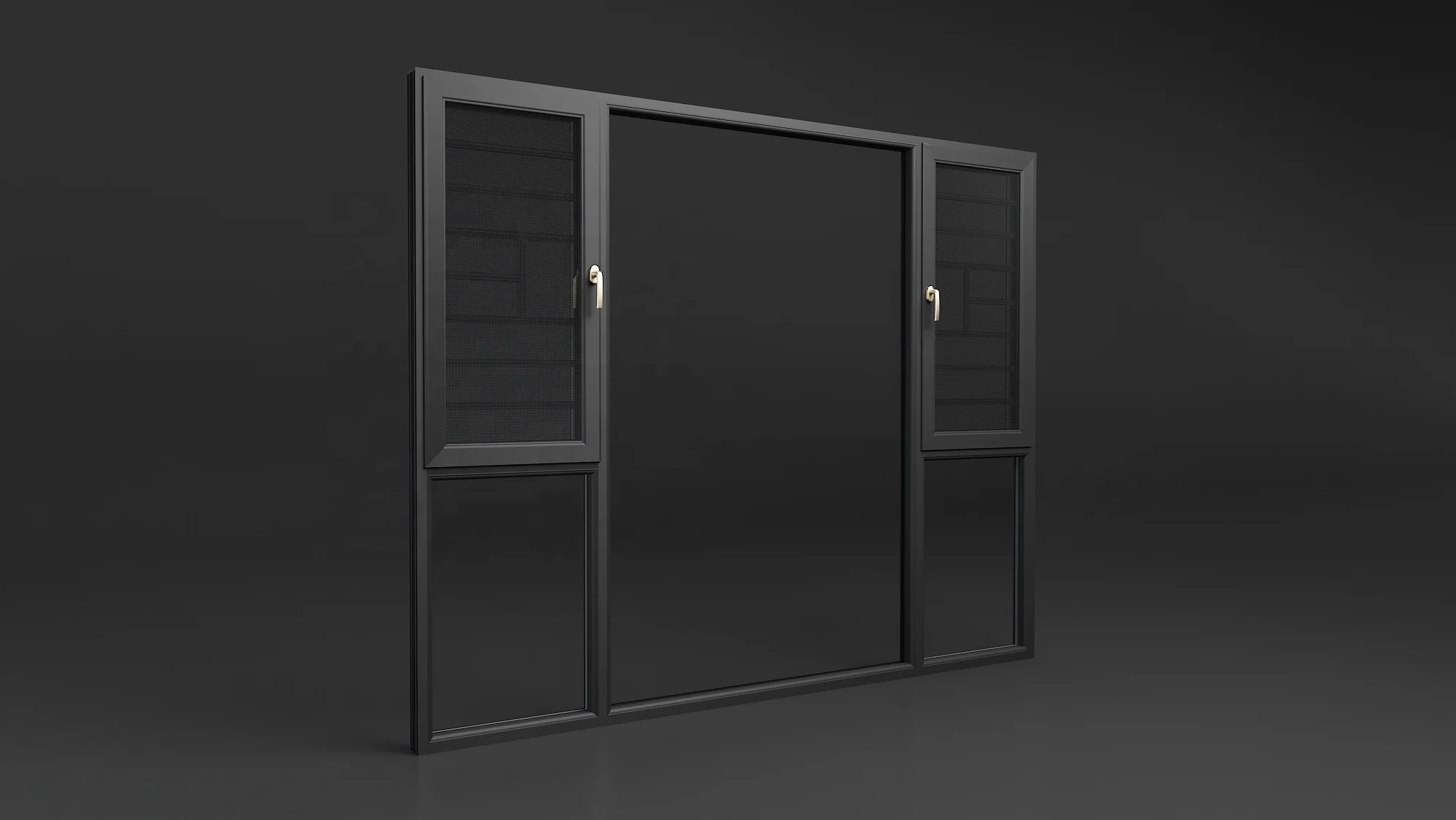 Aluminum window minimalist windows tilt and turn window Awing window