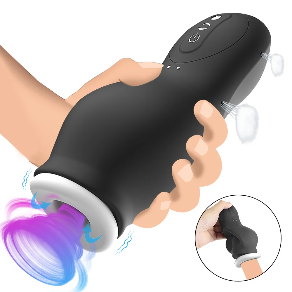 Automatic Male Masturbator Cup Pussy Toys For Men Sex Toys Glans Massager   Penis Delay Lasting Trainer Sex Toys for Man