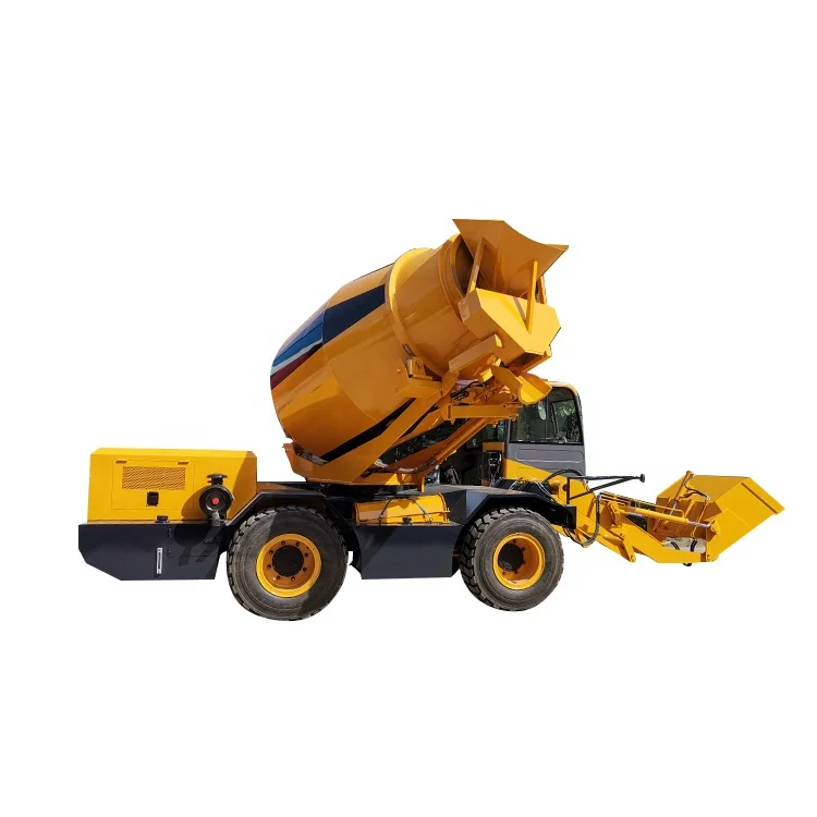 Самозагружающаяся Бетономешалка специально для российского рынка