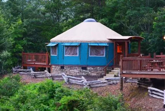 Four Season outdoor camping tent luxury mongolian yurt